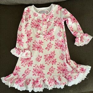Sweet Honey 2T Pink Floral lunge with bloomers